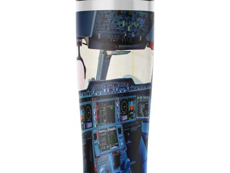 Airbus A350 Cockpit-Vertical Designed Stainless Steel Travel Mugs Sale