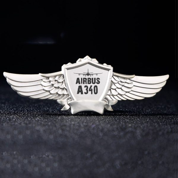 Airbus A340 & Plane Designed Badges For Discount