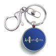 Air Traffic Control Designed Circle Key Chains Online Hot Sale