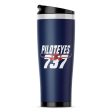 Amazing Piloteyes737 Designed Stainless Steel Travel Mugs For Sale