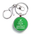 Aircraft Mechanic Designed Circle Key Chains Supply