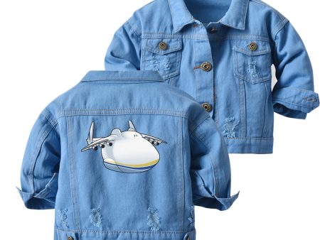 Antonov 225 (3) Designed Children Denim Jackets Sale