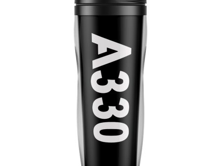 A330 Text Designed Plastic Travel Mugs For Cheap