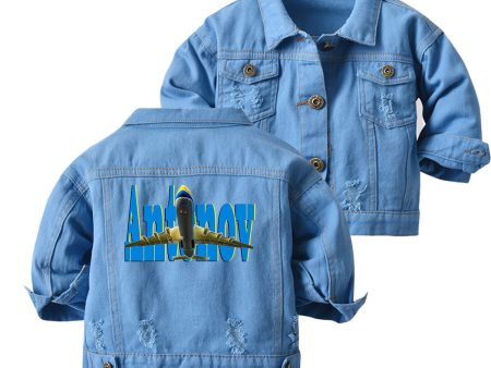 Antonov AN-225 (24) Designed Children Denim Jackets Discount