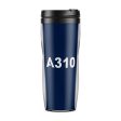 A310 Flat Text Designed Plastic Travel Mugs Sale