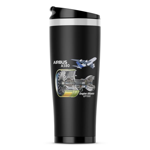 Airbus A380 & GP7000 Engine Designed Stainless Steel Travel Mugs Discount