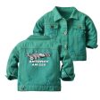 Antonov AN-225 (25) Designed Children Denim Jackets on Sale