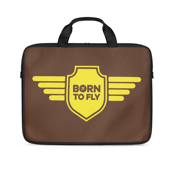 Born To Fly & Badge Designed Laptop & Tablet Bags For Sale