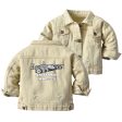 Antonov AN-225 (25) Designed Children Denim Jackets on Sale