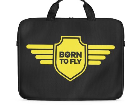 Born To Fly & Badge Designed Laptop & Tablet Bags For Sale