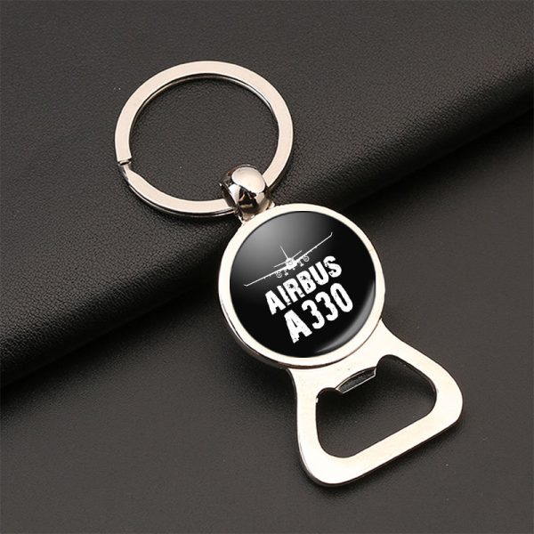 Airbus A330 & Plane Designed Bottle Opener Key Chains Discount