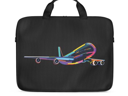 Multicolor Airplane Designed Laptop & Tablet Bags Supply