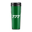 777 Flat Text Designed Plastic Travel Mugs Online Hot Sale