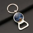 Amazing Military Aircraft at Night Designed Bottle Opener Key Chains Supply