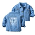 Airline Pilot Label Designed Children Denim Jackets Hot on Sale