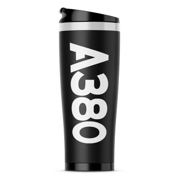 A380 Text Designed Stainless Steel Travel Mugs Sale