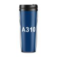 A310 Flat Text Designed Plastic Travel Mugs Sale