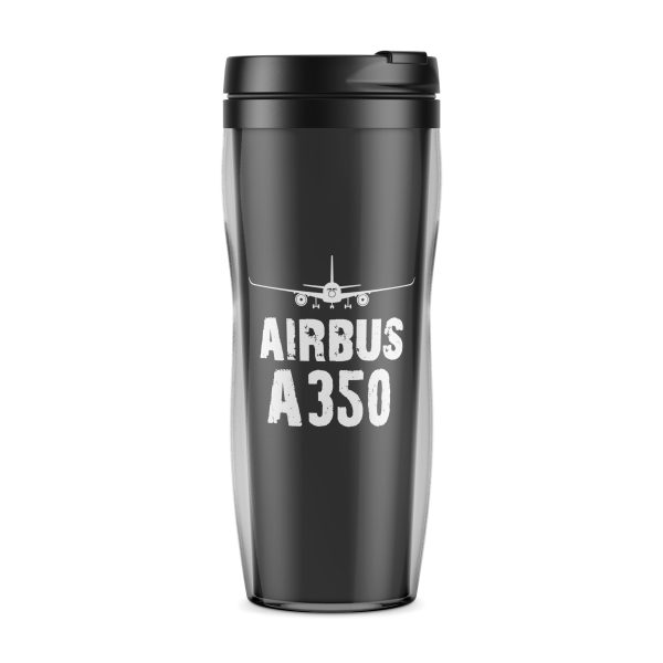 Airbus A350 & Plane Designed Plastic Travel Mugs Online Sale