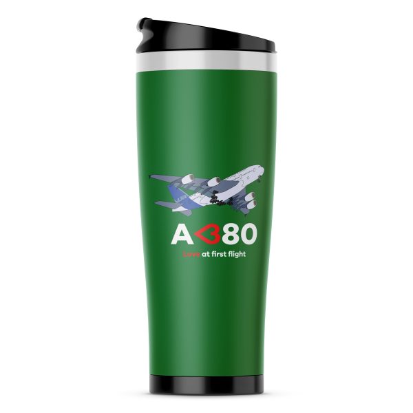 Airbus A380 Love at first flight Designed Stainless Steel Travel Mugs Hot on Sale