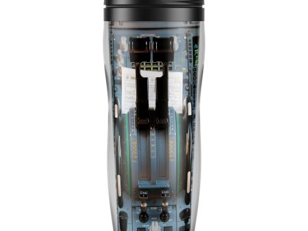 Airbus A320 Cockpit Designed Plastic Travel Mugs Online Hot Sale