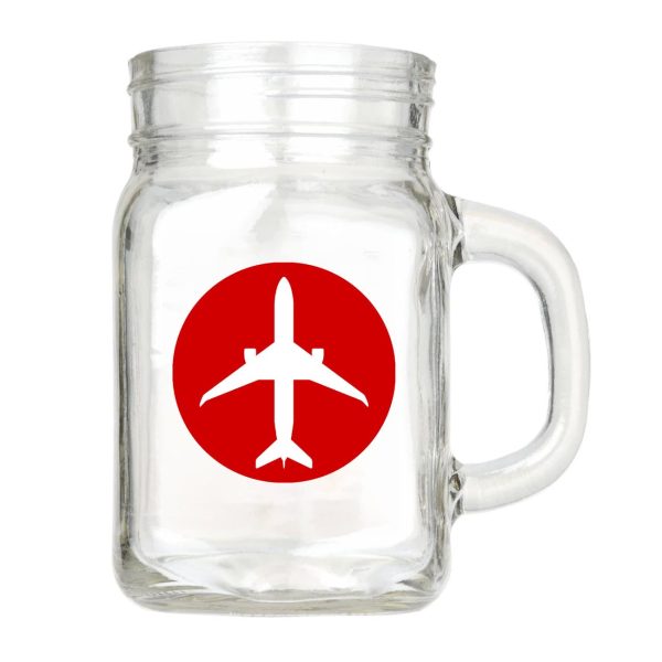 Airplane & Circle Designed Cocktail Glasses Fashion