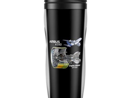 Airbus A380 & GP7000 Engine Designed Plastic Travel Mugs on Sale