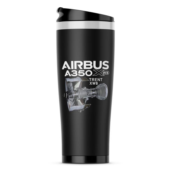 Airbus A350 & Trent Wxb Engine Designed Stainless Steel Travel Mugs Discount