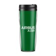 Airbus A320 & Text Designed Plastic Travel Mugs For Cheap