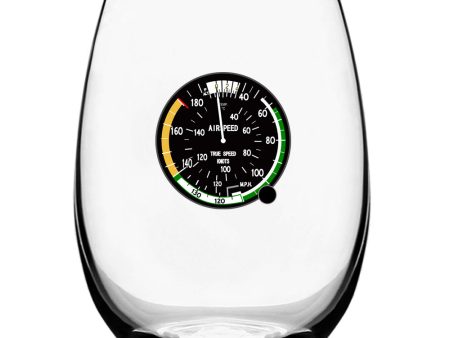 Airspeed Indicator Designed Water & Drink Glasses Online