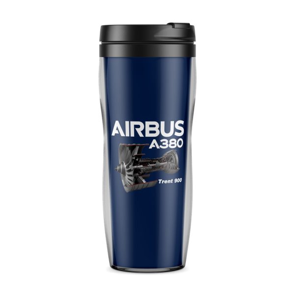 Airbus A380 & Trent 900 Engine Designed Plastic Travel Mugs Online Sale