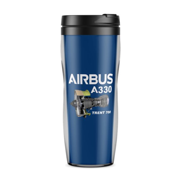 Airbus A330 & Trent 700 Engine Designed Plastic Travel Mugs Hot on Sale