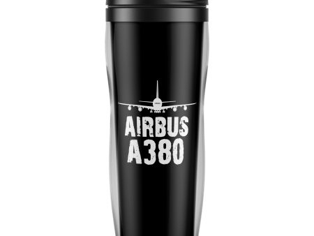 Airbus A380 & Plane Designed Plastic Travel Mugs Supply