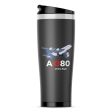 Airbus A380 Love at first flight Designed Stainless Steel Travel Mugs Hot on Sale