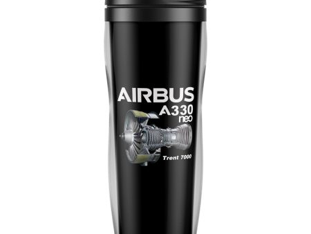 Airbus A330neo & Trent 7000  Designed Plastic Travel Mugs Online now