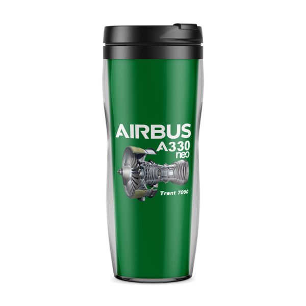 Airbus A330neo & Trent 7000  Designed Plastic Travel Mugs Online now