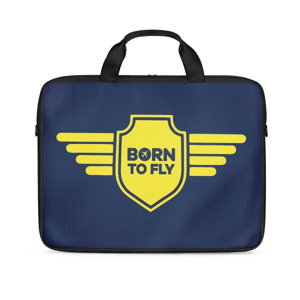 Born To Fly & Badge Designed Laptop & Tablet Bags For Sale