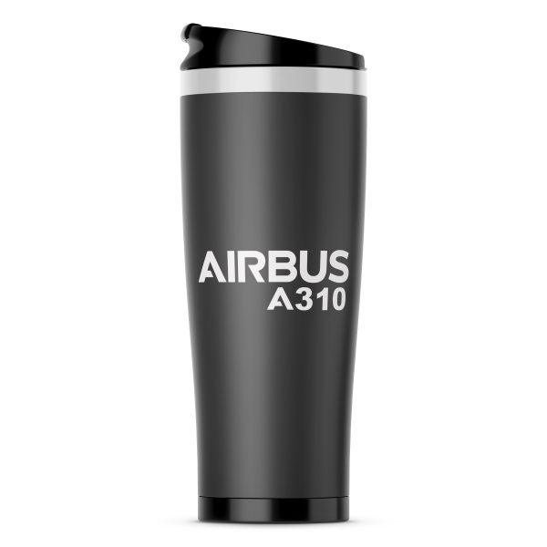 Airbus A310 & Text Designed Stainless Steel Travel Mugs on Sale