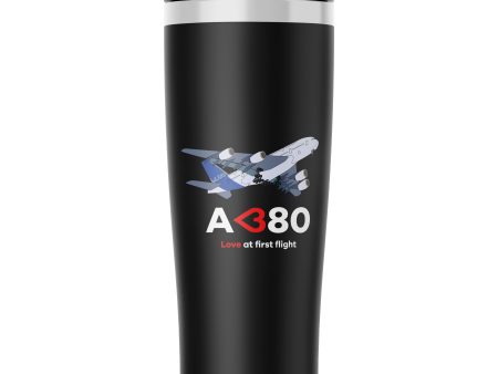 Airbus A380 Love at first flight Designed Stainless Steel Travel Mugs Hot on Sale