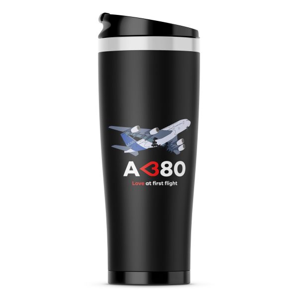 Airbus A380 Love at first flight Designed Stainless Steel Travel Mugs Hot on Sale