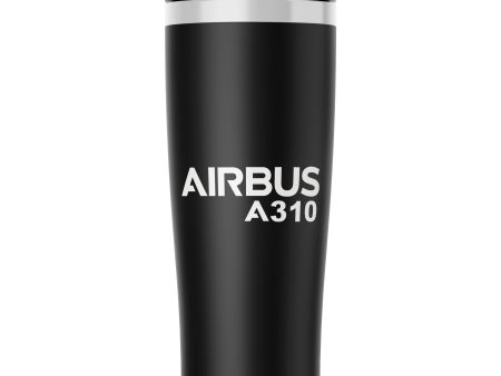 Airbus A310 & Text Designed Stainless Steel Travel Mugs on Sale