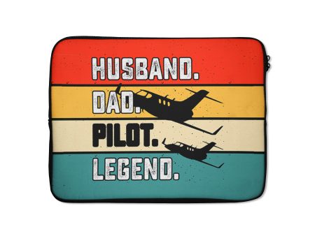 Husband & Dad & Pilot & Legend Designed Laptop & Tablet Cases Online Hot Sale