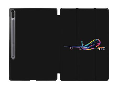 Multicolor Airplane Designed Samsung Tablet Cases Fashion