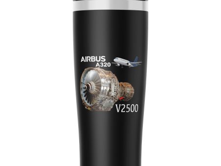 Airbus A320 & V2500 Engine Designed Stainless Steel Travel Mugs For Discount