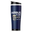 Airbus A330 & Trent 700 Engine Designed Stainless Steel Travel Mugs Fashion