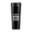 Airbus A320 & Plane Designed Plastic Travel Mugs Online Sale