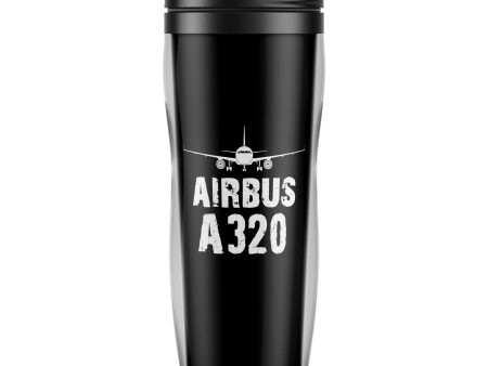 Airbus A320 & Plane Designed Plastic Travel Mugs Online Sale