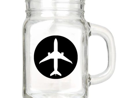 Airplane & Circle Designed Cocktail Glasses Fashion