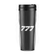 777 Flat Text Designed Plastic Travel Mugs Online Hot Sale