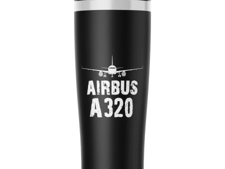 Airbus A320 & Plane Designed Stainless Steel Travel Mugs For Sale