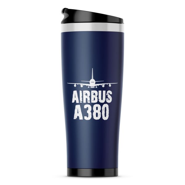 Airbus A380 & Plane Designed Stainless Steel Travel Mugs Cheap